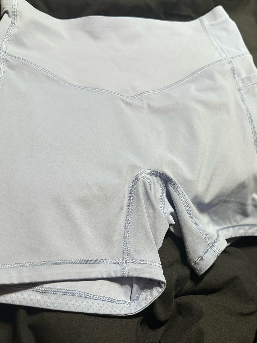 Women’s High-Waist Tummy Control Pocket Shaping Shorts - Taupe